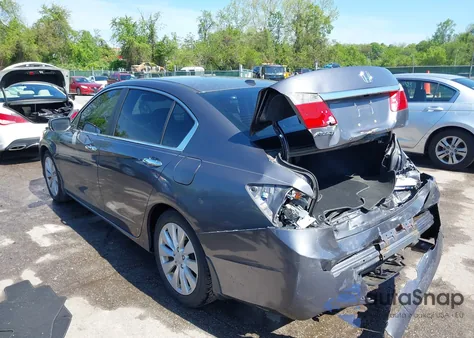 2013 Honda Accord Ex-L from USA, damaged, VIN 1HGCR2F86DA087559